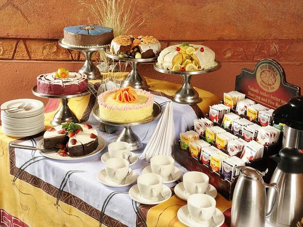 Sossusvlei Lodge - tea + cake